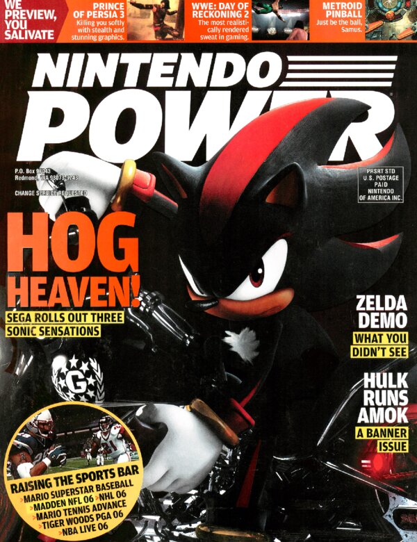 Nintendo Power Issue 195 (September 2005) cover
